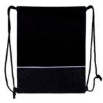 MORRAL ECOLÓGICO JORDAN A2541 NEGRO (NON WOVEN / A2541.02 /  ARTICULOS PROMOCIONALES)