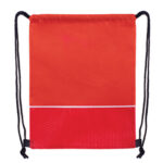 MORRAL ECOLÓGICO JORDAN A2541 ROJO (NON WOVEN / A2541.04 /  ARTICULOS PROMOCIONALES)