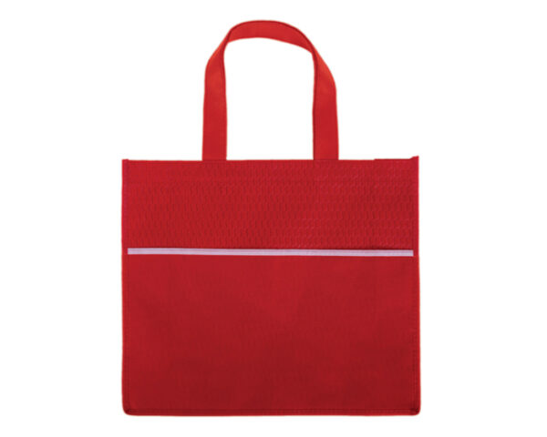 BOLSA ECOLÓGICA MARIEL A2542 ROJO (Non Woven)