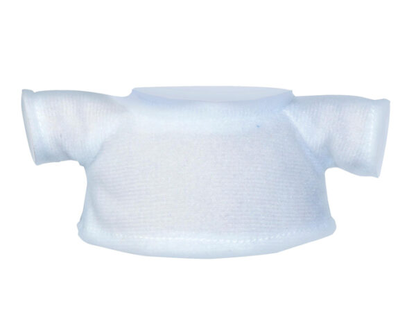 PLAYERA PARA PELUCHE A2545 BLANCO (Poliéster)