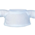 PLAYERA PARA PELUCHE A2545 BLANCO (POLIÉSTER / A2545.01 /  ARTICULOS PROMOCIONALES)