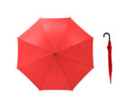 PARAGUAS (FIBRA DE VIDRIO) LALA A2550 ROJO (PONGEE / A2550.04 /  ARTICULOS PROMOCIONALES)