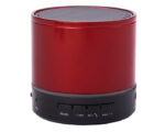 BOCINA BLUETOOTH MANOS LIBRES CON LUZ SILK A2561 ROJO (METAL / A2561.04 /  ARTICULOS PROMOCIONALES)