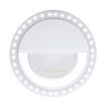 ARO DE LUZ LED SMILE A2563 BLANCO (PLÁSTICO ABS / A2563.01 /  ARTICULOS PROMOCIONALES)