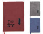 LIBRETA VERTICAL BORDER A2569 GRIS (POLIURETANO / A2569.22 /  ARTICULOS PROMOCIONALES) - Image 3