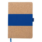 LIBRETA VERTICAL SAUDIA A2570 AZUL (CORCHO / TERMO PU / A2570.09 /  ARTICULOS PROMOCIONALES)