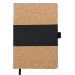 LIBRETA VERTICAL SAUDIA A2570 NEGRO (CORCHO / TERMO PU / A2570.02 /  ARTICULOS PROMOCIONALES)