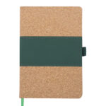 LIBRETA VERTICAL SAUDIA A2570 VERDE (CORCHO / TERMO PU / A2570.06 /  ARTICULOS PROMOCIONALES)