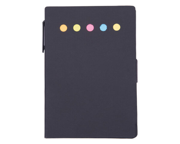 ESTUCHE BLOCK HOJAS ORIENTE A2573 NEGRO (Cartón)