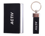 ESTUCHE EJECUTIVO SINATRA A2579 NEGRO (POLIURETANO / METAL / A2579.02 /  ARTICULOS PROMOCIONALES) - Image 3