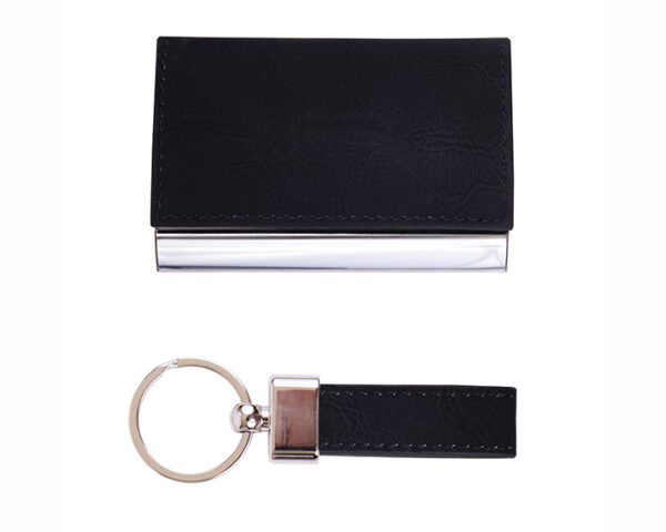 ESTUCHE EJECUTIVO SINATRA A2579 NEGRO (Poliuretano / Curpiel / Metal)