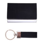 ESTUCHE EJECUTIVO SINATRA A2579 NEGRO (POLIURETANO / METAL / A2579.02 /  ARTICULOS PROMOCIONALES)