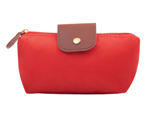 BOLSA DE POLIÉSTER PARA COSMETICOS RAMBLE A2584 ROJO (Poliester 230D)