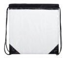 MORRAL TRANSPARENTE DISPORT A2586 NEGRO (PLÁSSTICO PVC / A2586.02 /  ARTICULOS PROMOCIONALES)