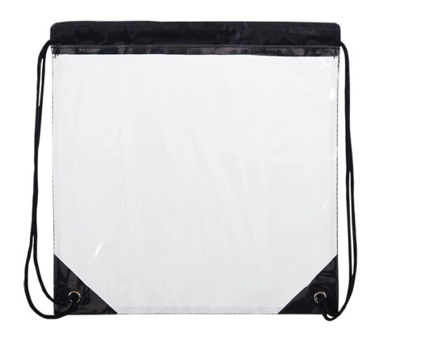 MORRAL TRANSPARENTE DISPORT A2586 NEGRO (PVC)