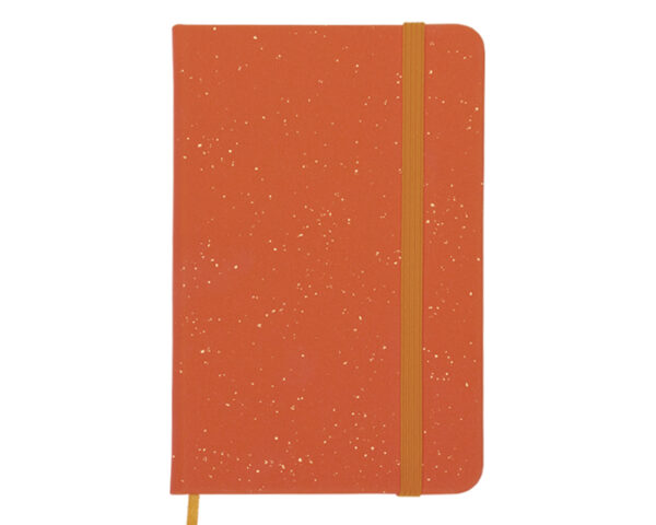 MINI LIBRETA PASTA RÍGIDA ASHLEY A2591 NARANJA (Termo PU)