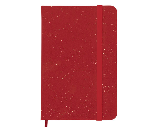 MINI LIBRETA PASTA RÍGIDA ASHLEY A2591 ROJO (Termo PU)