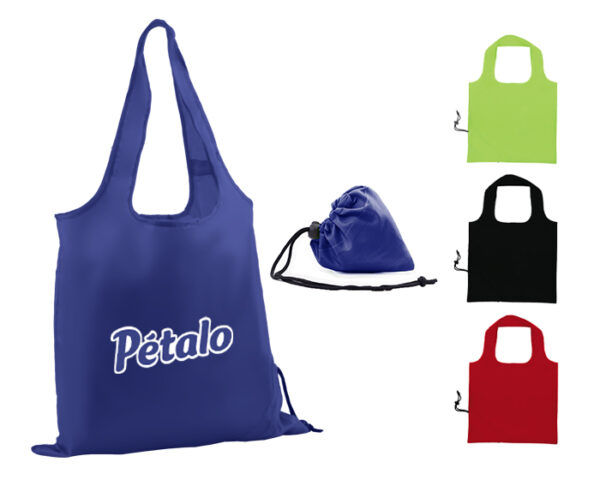 BOLSA PLEGABLE ZEST A2594 NEGRO (Poliéster) - Imagen 3