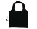 BOLSA PLEGABLE ZEST A2594 NEGRO (POLIÉSTER / A2594.02 /  ARTICULOS PROMOCIONALES)