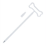 BOLIGRAFO PLASTICO SAM A2605 BLANCO (PLÁSTICO / A2605.01 /  ARTICULOS PROMOCIONALES)