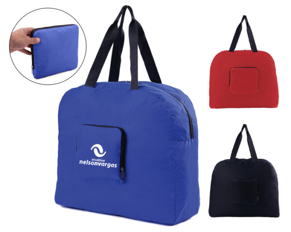 BOLSA PLEGABLE MULTIUSOS KAYAK A2607 ROJO (Poliester 210D) - Imagen 3