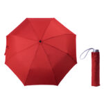 PARAGUAS DE BOLSILLO ELIO A2609 ROJO (PONGEE / A2609.04 /  ARTICULOS PROMOCIONALES)