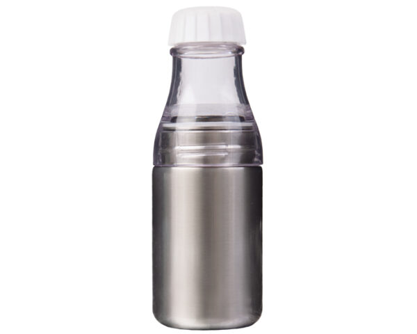 VASO DE ACERO INOX. SUBLIMACIÓN TUKA A2615 PLATA (Acero Inoxidable)