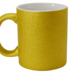 TARRO ACABADO DIAMANTINA DE SUBLIMACIÓN 11 OZ WALTER A2619 ORO (CERÁMICA / A2619.18 /  ARTICULOS PROMOCIONALES)