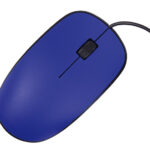 MOUSE ALÁMBRICO CON BOTON SCROLL SAGU A2623 AZUL (PLÁSTICO ABS / A2623.09 /  ARTICULOS PROMOCIONALES)