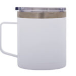 TERMO DE ACERO INOXIDABLE DE 350 ML. CANDEL A2631 BLANCO (ACERO INOXIDABLE / A2631.01 /  ARTICULOS PROMOCIONALES)