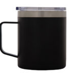 TERMO DE ACERO INOXIDABLE DE 350 ML. CANDEL A2631 NEGRO (ACERO INOXIDABLE / A2631.02 /  ARTICULOS PROMOCIONALES)