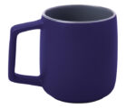 TAZA BICOLOR MATE 14 OZ ELVIS A2633 AZUL (CERÁMICA / A2633.09 /  ARTICULOS PROMOCIONALES)
