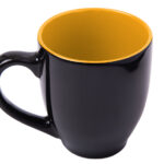 TAZA BICOLOR 15 OZ SORA A2634 AMARILLO (CERÁMICA / A2634.07 /  ARTICULOS PROMOCIONALES)