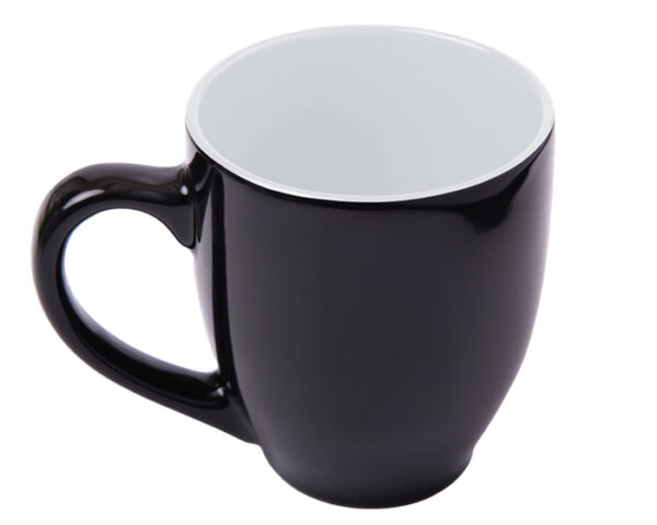 TAZA CON RECUBRIMIENTO BRILLANTE SORA A2634 BLANCO (Cerámica)