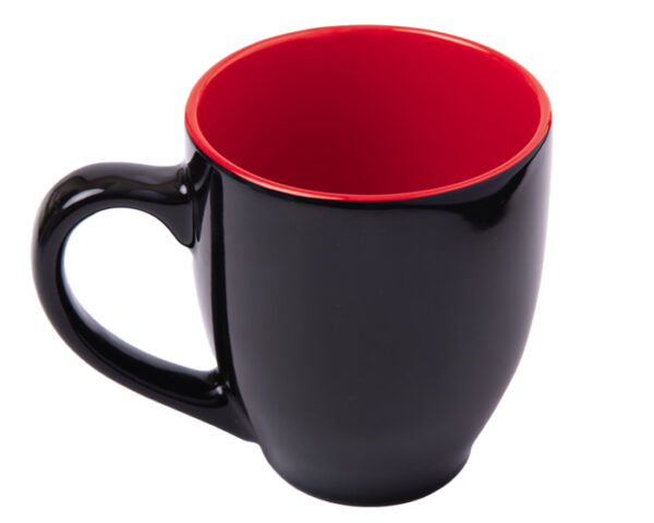 TAZA CON RECUBRIMIENTO BRILLANTE SORA A2634 ROJO (Cerámica)