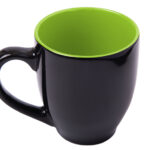 TAZA BICOLOR 15 OZ SORA A2634 VERDE CLARO (CERÁMICA / A2634.08 /  ARTICULOS PROMOCIONALES)