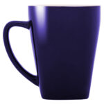 TAZA CON BASE CUADRADA 12 OZ ABBA A2635 AZUL (CERÁMICA / A2635.09 /  ARTICULOS PROMOCIONALES)