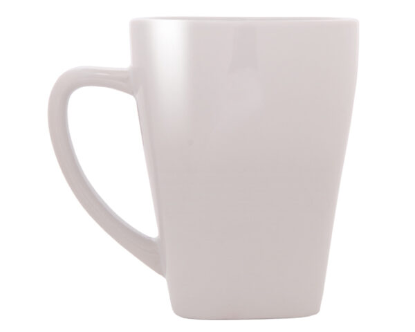 TAZA CON BASE CUADRADA ABBA A2635 BLANCO (Cerámica)