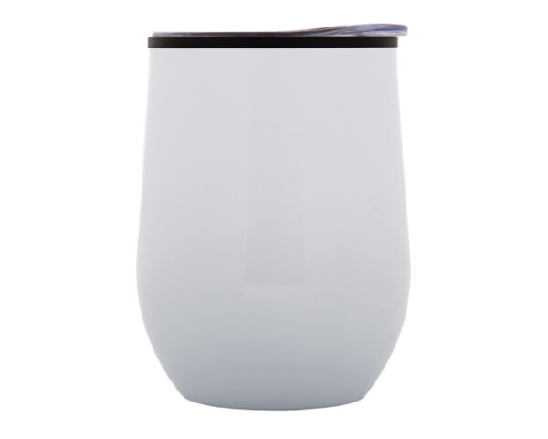 VASO TERMICO AKON A2636 BLANCO (Acero Inoxidable / Plástico)