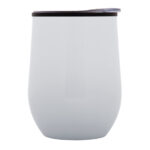 TERMO DE 350 ML. AKON A2636 BLANCO (EXTERIOR: ACERO INOXIDABLE / INTERIOR: PLÁSTICO / A2636.01 /  ARTICULOS PROMOCIONALES)