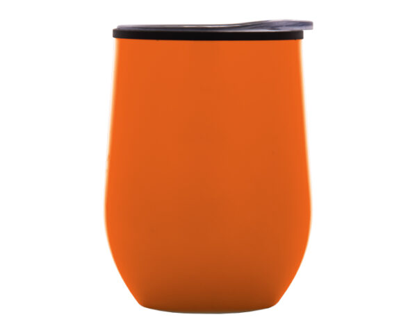 VASO TERMICO AKON A2636 NARANJA (Acero Inoxidable / Plástico)