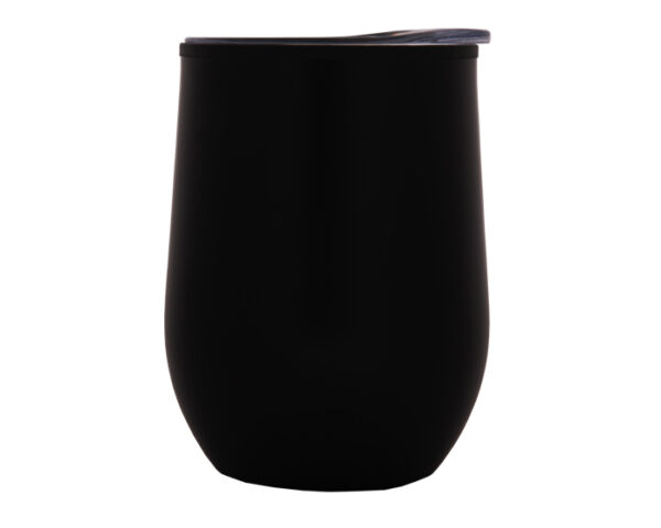 VASO TERMICO AKON A2636 NEGRO (Acero Inoxidable / Plástico)