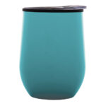 TERMO DE 350 ML. AKON A2636 TURQUESA (EXTERIOR: ACERO INOXIDABLE / INTERIOR: PLÁSTICO / A2636.41 /  ARTICULOS PROMOCIONALES)