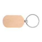 LLAVERO DE MADERA PANDA A2637 CAFÉ (MADERA / A2637.28 /  ARTICULOS PROMOCIONALES)