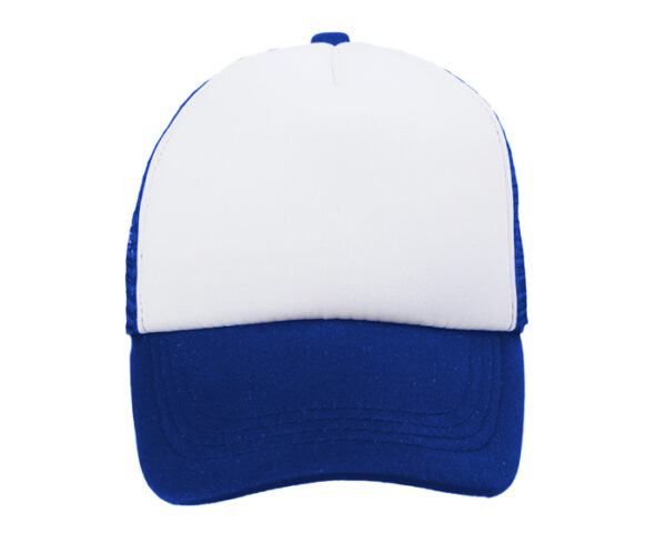 GORRA EN POLIÉSTER PARA NIÑOS MARFIL A2640 AZUL (Poliéster)