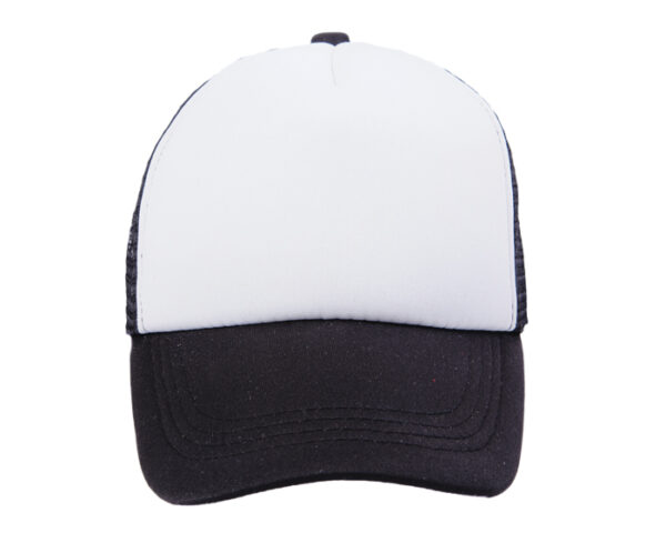 GORRA EN POLIÉSTER PARA NIÑOS MARFIL A2640 NEGRO (Poliéster)