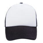 GORRA EN POLIÉSTER PARA NIÑOS MARFIL A2640 NEGRO (POLIÉSTER / A2640.02 /  ARTICULOS PROMOCIONALES)