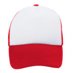 GORRA EN POLIÉSTER PARA NIÑOS MARFIL A2640 ROJO (POLIÉSTER / A2640.04 /  ARTICULOS PROMOCIONALES)