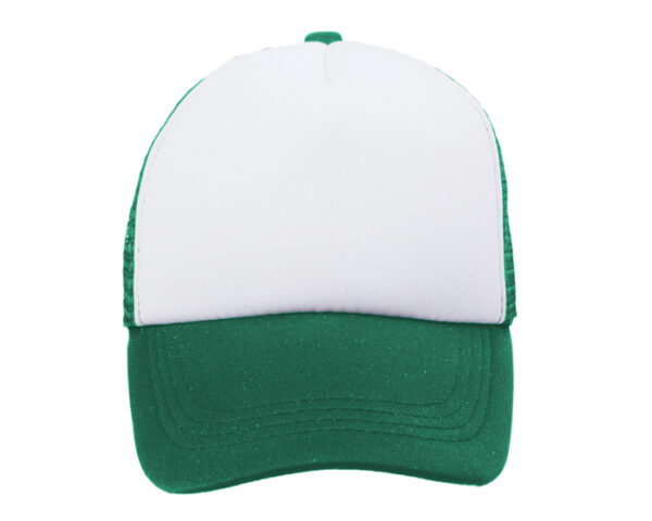 GORRA EN POLIÉSTER PARA NIÑOS MARFIL A2640 VERDE (Poliéster)