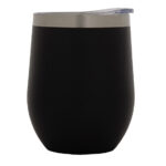 TERMO DE ACERO INOXIDABLE DE 350 ML. JUNO A2645 NEGRO (ACERO INOXIDABLE / A2645.02 /  ARTICULOS PROMOCIONALES)